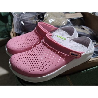 Crocs Lite Ride Clog รองเท้าแตะ แบบลำลอง มาใหม่สุดฮิต ใส่ได้ทุกเพศ มีส่วนลดราคา