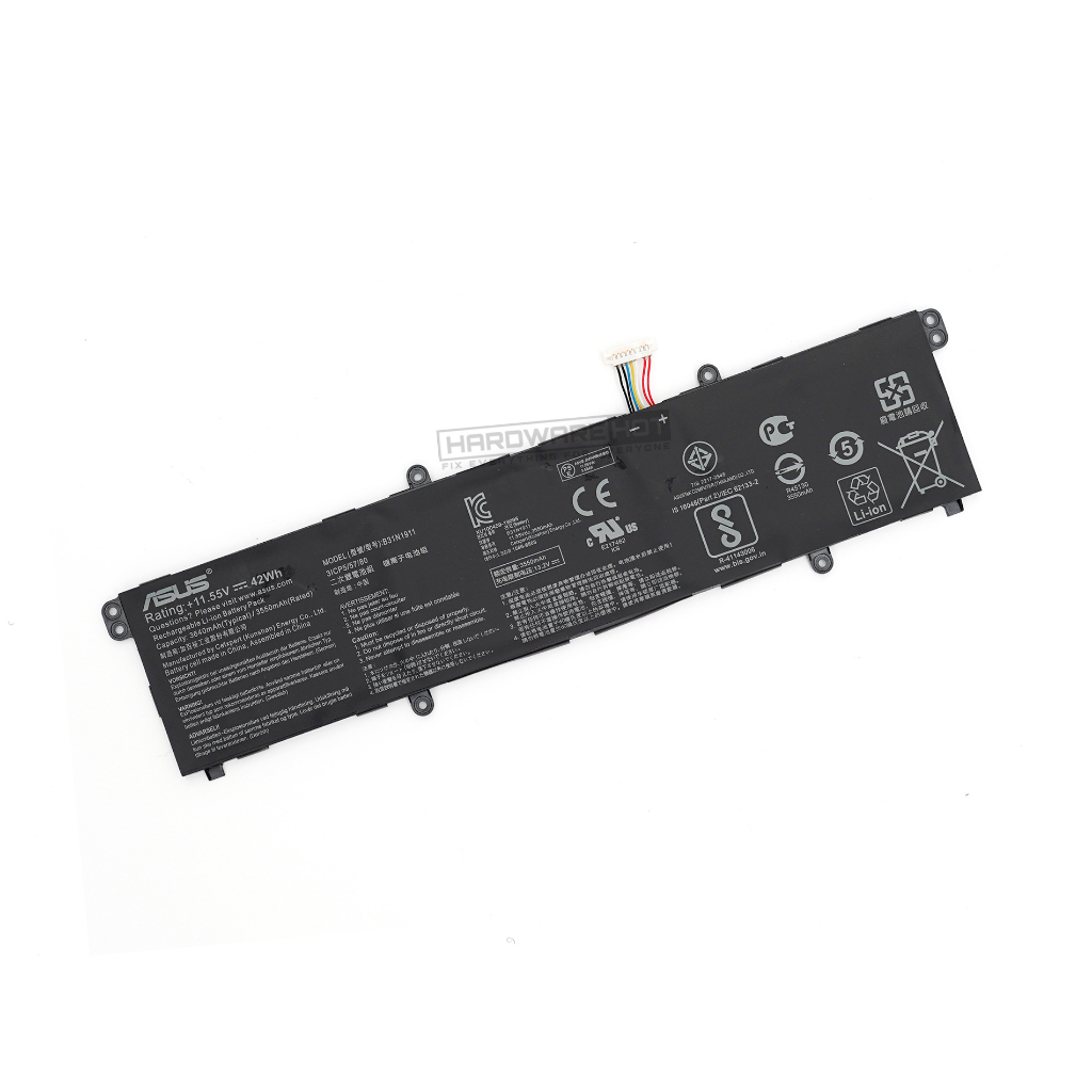 แบตเตอรี่โน๊ตบุ๊คแท้ BATTERY B31N1911 ASUS VIVOBOOK 14 S413F S413IA K413EA D413D VivoBook Flip 14 TP470E