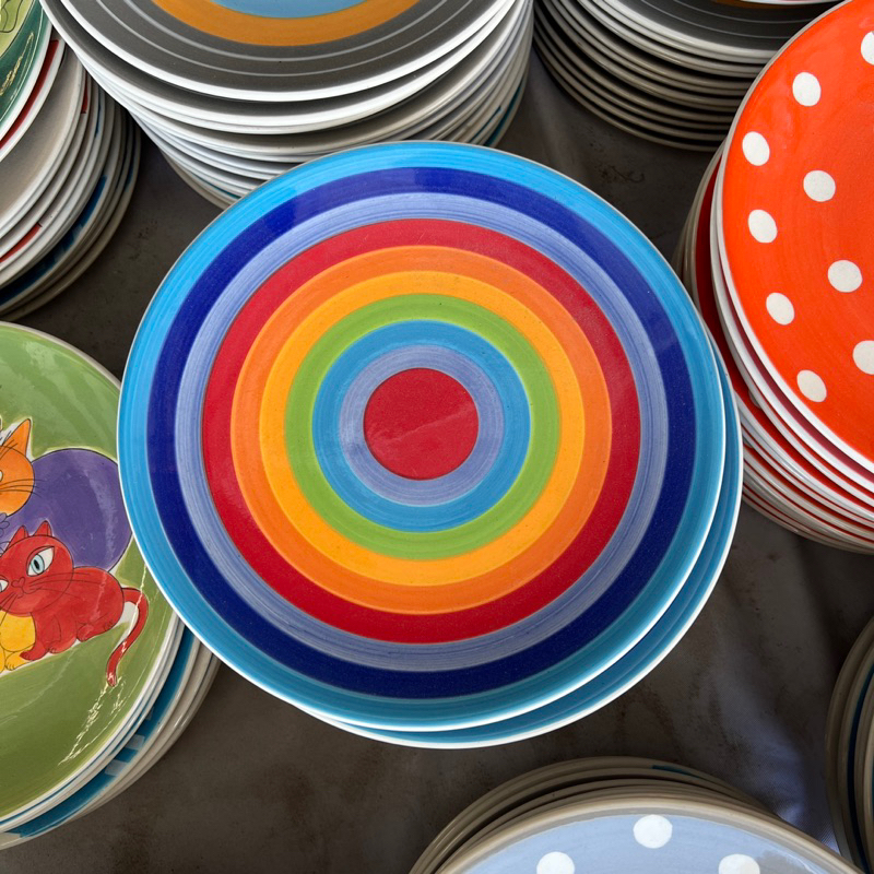 จานเซรามิกลายการ์ตูน จานลายแมว เซรามิกสามารถเข้าไมโครเวฟและเครื่องล้างจานได้ - รูปที่ 7