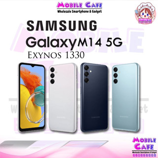 [M series] Samsung Galaxy M14 5G หน้าจอ: 6.6 นิ้ว Exynos 1330 Octa Core เเบตบตเตอรี่ 6,000 mAh by MobileCafe M22 M32 M52