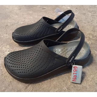 Crocs Lite Ride Clog รองเท้าแตะ แบบลำลอง มาใหม่สุดฮิต ใส่ได้ทุกเพศ มีส่วนลดราคา