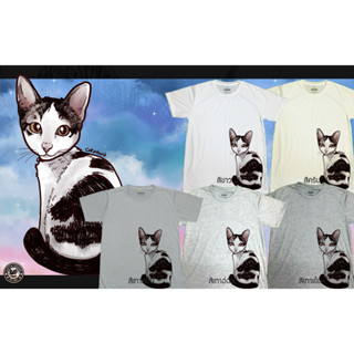 เสื้อยืดลายแมว (CAT) ชาย-หญิง โฮชิ ตอนเด็ก