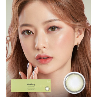 {{พร้อมส่ง}} รายวัน OLENS รุ่น VIVI RING 1DAY OLIVE คอนแทคเลนส์เกาหลี