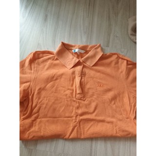 เสื้อโปโลสีส้ม size s