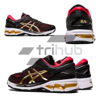 ASICS KAYANO 26 BLACK / PURE GOLD WOMEN (Size 6us / 37eu) รองเท้าวิ่งผู้หญิง ของแท้ 💯%