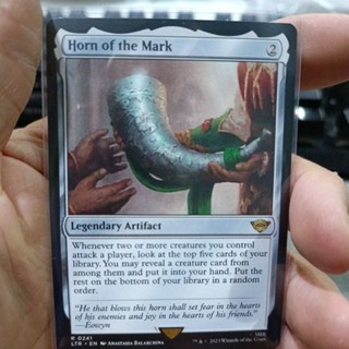 Horn of the Mark MTG Single Card