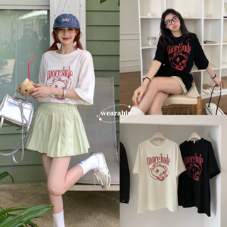 พร้อมส่ง | 𝐖𝐆.𝐖𝐄🇰🇷 เสื้อยืดโอเวอร์ไซส์ more jude