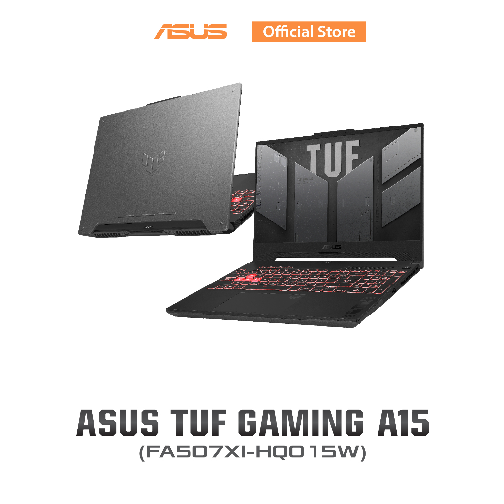 ASUS TUF Gaming A15 2023 (FA507XI-HQ015W) Gaming Laptop, 15.6” 165Hz WQHD, AMD Ryzen™ 9 7940HS, GeFo