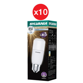 (แพ็ค 10 หลอด) SYLVANIA-LED Stik Pro II 9W 865 E27แสงเดย์ไลท์ แสงสีขาว