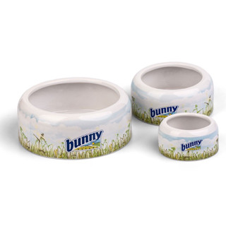 Bunny nature bowl ชามเซรามิคบันนี่ XL ใบใหญ่สุด ชามกระต่าย ชามใส่อาหารกระต่าย