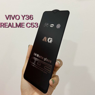 AG ฟิล์มกระจกด้านลดรอยนิ้วมือ REALMEC53 VIVOY36