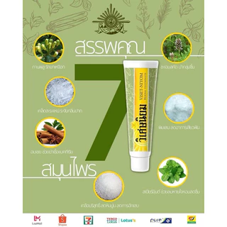 Lot ใหม่! VISET-NIYOM ยาสีฟันสมุนไพร และเกลือบริสุทธิ์ แพ็ค 3 หลอด 100 กรัม สูตรเข้มข้น อ่อนโยน ลดกลิ่นปาก สดชื่นยาวนาน