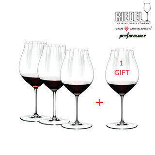 Riedel Performance Pinot Noir Pay 3 Get 4 แก้วไวน์แดง ซื้อ 3 แถม 1 ฟรี