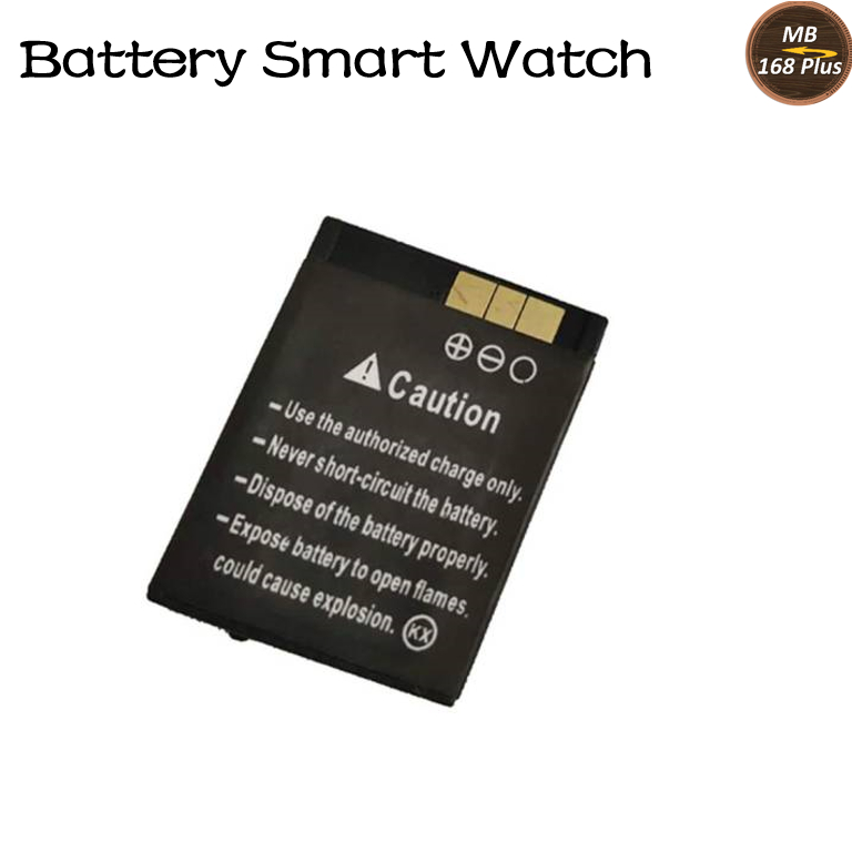 แบตเตอรี่นาฬิกา Smart watch แบตอะไหร่ Battery smart watch DZ09, A1, W8,G08, GT08, V8 และอื่นๆ