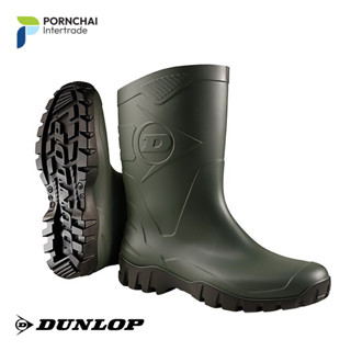 รองเท้าบูท Dunlop Boots รองเท้าบูทยาวถึงน่อง ใส่และถอดง่าย ทนต่อแร่ธาตุ น้ำมันพืช และไขมัน