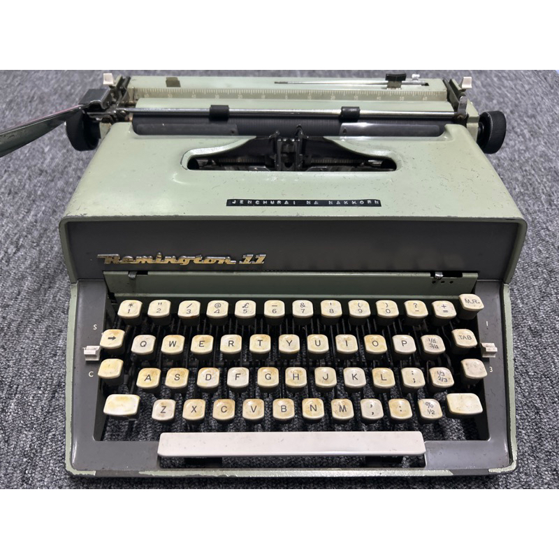 เครื่องพิมพ์ดีดภาษาอังกฤษ Remington 11 Vintage Typewriter English