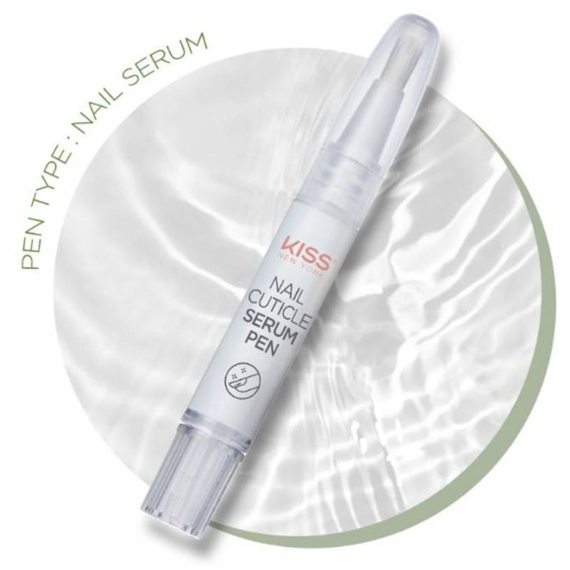 KISS NY ​Serum cuticle Oil แบบหัวพู่กันด้ามหมุน น้ำมันบำรุงหนังรอบขอบเล็บ สินค้าจากเกาหลี – โปรปัง
