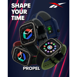 นาฬิกาข้อมือ Smartwatch Touch screen REEBOK PROPEL ขนาด 40*46 มม. เชื่อมต่อมือถือได้ รองรับภาษาไทย สาย SILICONE Bluetoot