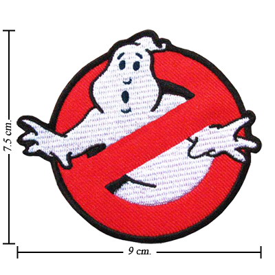 Ghostbusters อาร์มปักโกสต์บัสเตอร์ บริษัทกำจัดผี ตัวรีดติดเสื้อ อาร์มรีดติดเสื้อ อาร์มภาพยนตร์