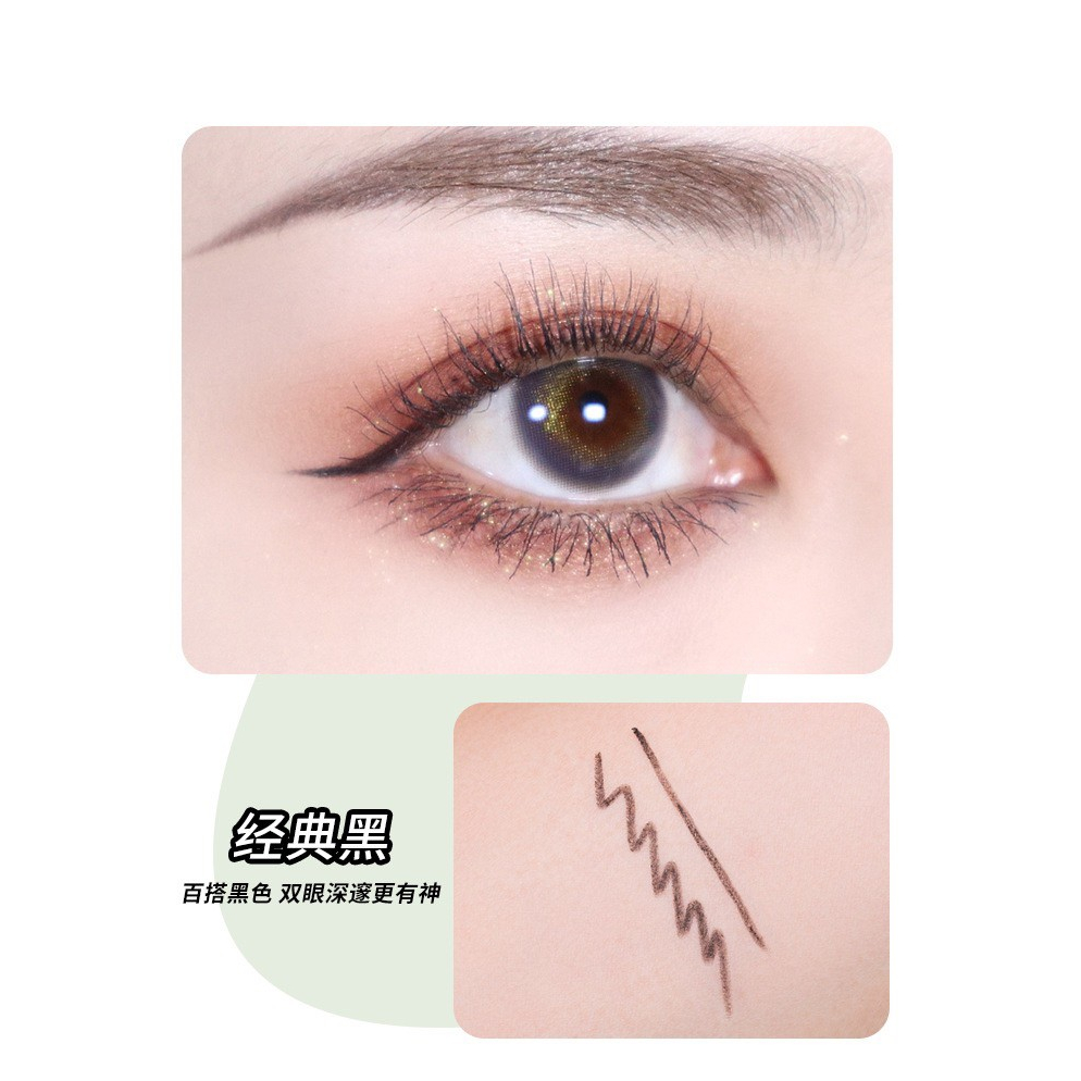 BOBEINI M662 อายไลเนอร์เขียนขอบตาเนื้อเจลหัวสลิม แบบหมุนออโต้ เนื้อดี เขียนลื่น กันน้ำ ติดทน ไม่แพนด้า Eyeliner Pen - รูปที่ 5