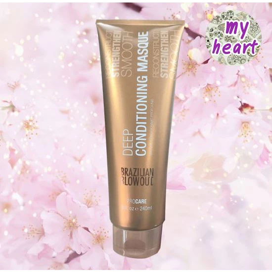 Brazilian blowout Acai Deep Conditioning Masque 240 ml มาร์คทรีทเม้นสูตรเข้มข้นด้วยเคราติน