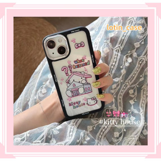 🎁ส่งของขวัญ🎁เคสไอโฟน สำหรับ 11 13 for iPhone Case 14 12 Pro Max น่ารัก การ์ตูน น่าสนใจ กันกระแทก ปกป้อง เคสโทรศัพท์