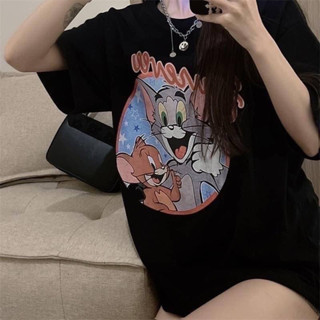 เสื้อยืดสกรีนลาย Tom&amp;Jerry