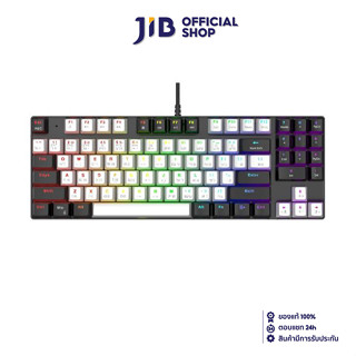 KEYBOARD (คีย์บอร์ด) ONIKUMA G26 HARU (BLACK) (OUTEMU BLUE SWITCH - RGB - EN/TH)