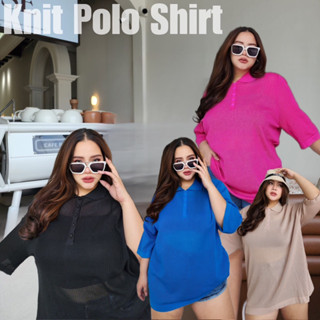 Knit Polo Shirt เสื้อไหมพรมคอปกโปโล