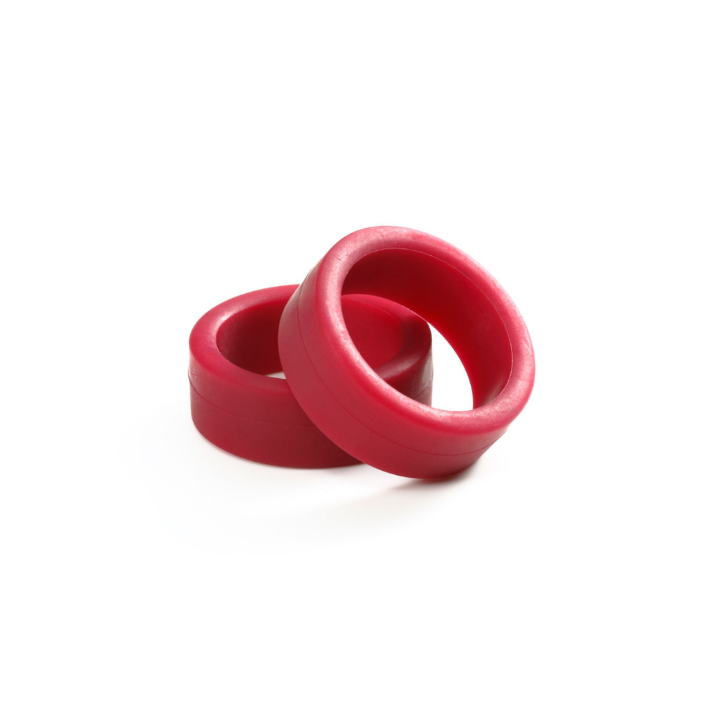 TAMIYA 95208 JR LOW FRICTION TIRE Low Profile Maroon (2Pcs) ยางมารูน 2023