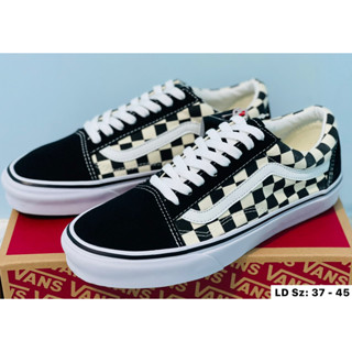 แวน Old Skool &amp; Checkerboard Sz.36-45 ส่สบาย กระชับ รองเท้าผ้าใบใส่ได้ทั้งผญ-ผช (1/2) G25A051