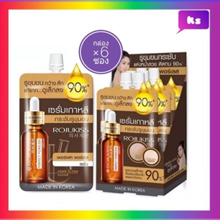 rojukiss perfect poreless ซองน้ำตาล ( 6 ซอง ) พร้อมส่ง โรจูคิส เพอร์เฟค พอร์เลส เซรั่ม 6 มล.