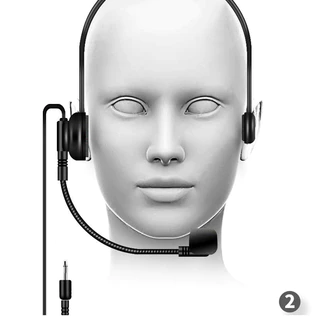 🔥ฟรีค่าส่ง🔥Mini 3.5MM Wired Headset Microphone Mic ไมศ์สำหรับตู้ช่วยสอน คาดหัว/ไมค์หนีบเสื้อ แจ็ค3.5 เสียบตู้ช่วยสอน