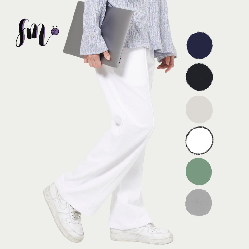 Sweatpants SweetMiiN กางเกงขายาว size S-XL เนื้อผ้าดี ราคาถูก
