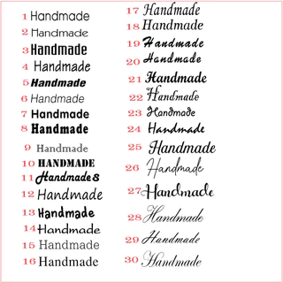 ป้ายหนังสลักชื่อตามต้องการ1แพ็ค 20 ชิ้น ออกแบบฟรี ไมโครไฟเบอร/หนังแท้ยิงเลเซอร์ #ป้ายแบรนด์ ป้ายแท็กTag ติดกระเป๋า