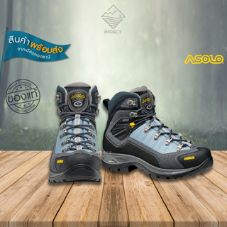 Asolo รองเท้าเดินป่า ผู้หญิง รุ่น Drifter I Evo GV Women สี GREY / BLUE FOG