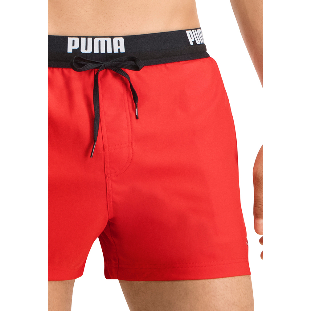 PUMA กางเกงว่ายน้ำขาสั้น สำหรับผู้ชาย SWIM MEN LOGO SHORT LENGTH SWIM SHORTS 1P - 701221104 — صورة 6