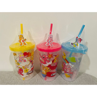 พร้อมส่ง แก้วน้ำแคร์แบร์ Care Bears จาก 7-11 แถมลูกอมโอเค