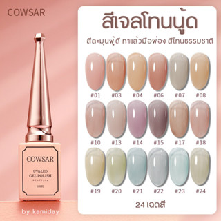 KM-30| สีเจลนู้ดไซรัป ✨สีละมุนผู้ดี สุภาพ ทาแล้วมือผ่อง โทนธรรมชาติ *ใช้เครื่องอบ* Nude Syrup