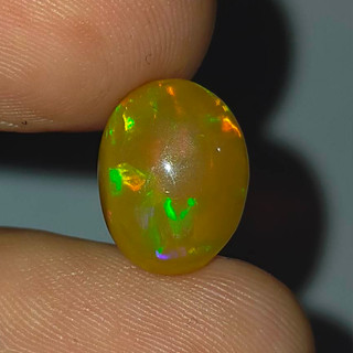 พลอย โอปอล เอธิโอเปีย ธรรมชาติ แท้ ( Unheated Natural Opal Ethiopia ) หนัก 3.12 กะรัต