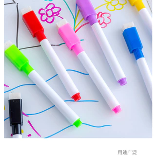 P02 พร้อมส่งปากกาไวท์บอร์ด ลบได้ ไม่อันตราย​ สีเมจิก มาร์คเกอร์ สำหรับวาดรูป อุปกรณ์เครื่องเขียน