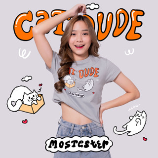 MOST ✹ เสื้อยืด Cat Dude by mst | Classic Cotton | Tee