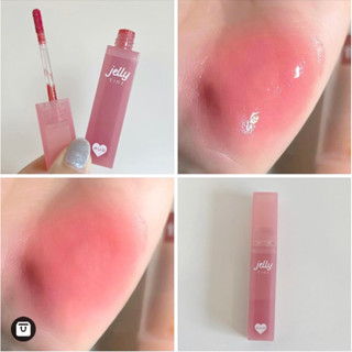 🍒🎂 𝟰𝗨𝟮 𝗝𝗘𝗟𝗟𝗬 𝗧𝗜𝗡𝗧 # 10 Pink Halibo  ลิปเยลลี่โทนชมพูบาร์บี้ต้องสีนี้ ถูกจริตมาก