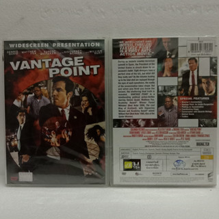 Media Play DVD Vantage Point / แวนเทจ พอยท์ เสี้ยววินาทีสังหาร (DVD) /S9857D