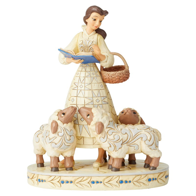Belle White Woodland Figurine by Jim Shore