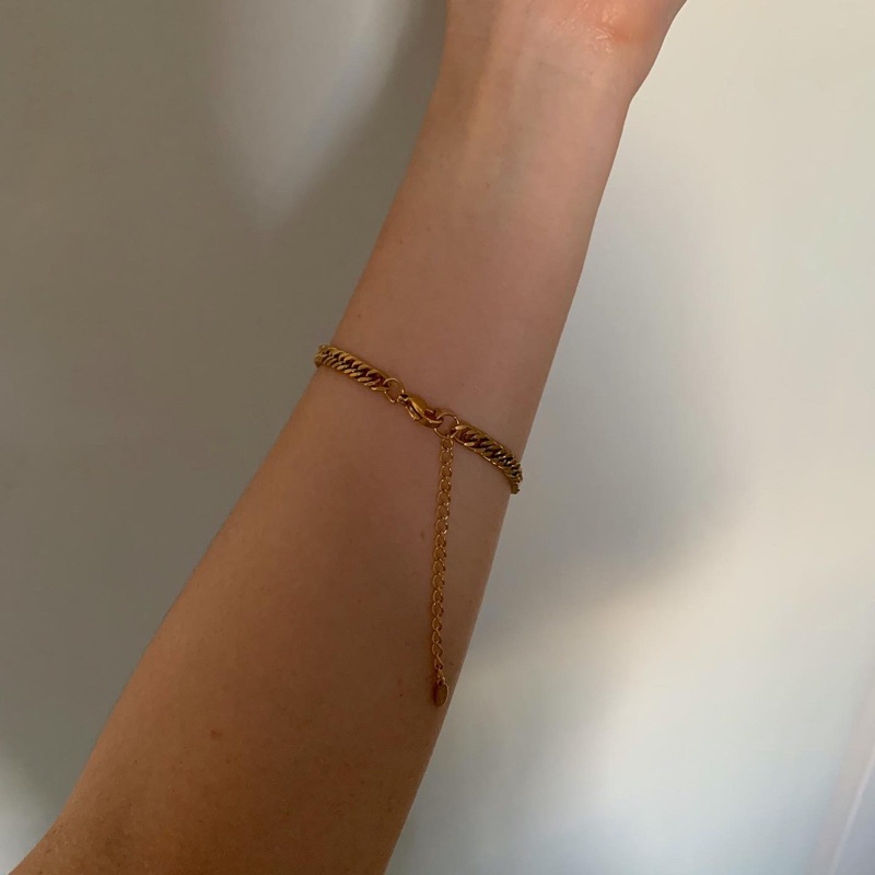 HER OBJECTIVE_HER CHUNK GRAM PENDANT CHAIN NECKLACE/BRACELET ราคา ถูกที่สุด ดีลบีเคเค แกลเลอรีภาพที่ 9