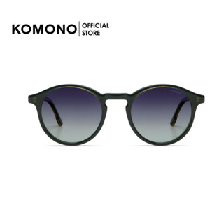 KOMONO Archie Black Sage แว่นกันแดดทรงหยดน้ำ คลาสสิก