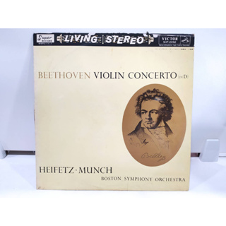 1LP Vinyl Records แผ่นเสียงไวนิล BEETHOVEN VIOLIN CONCERTO (IND)   (E2E50)