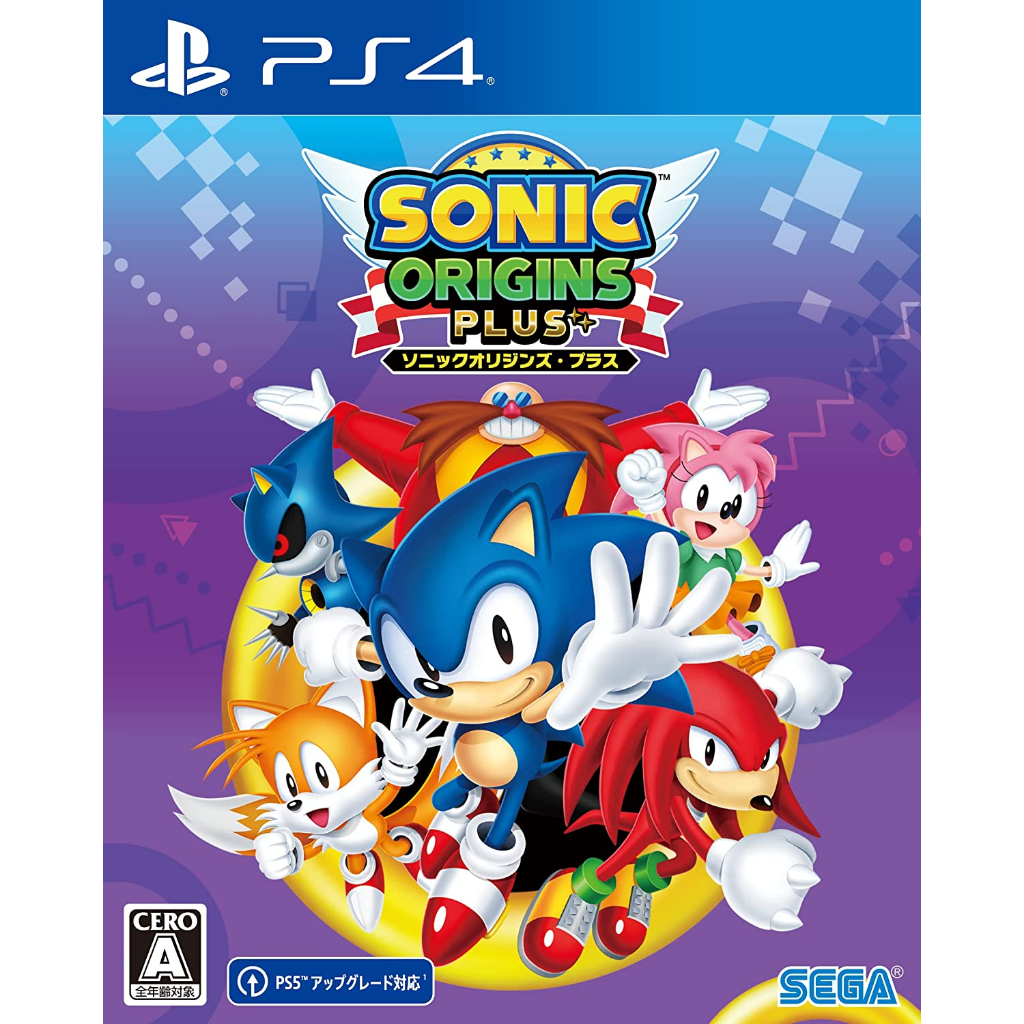 [Direct from Japan] PS4 SONIC ORIGINS PLUS Japan NEW For PlayStation 4