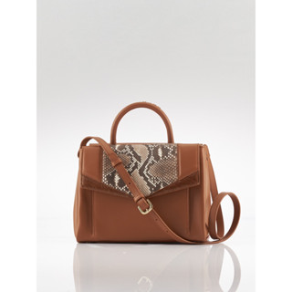 XOTIQUE Shirley Bag tan/python with strap